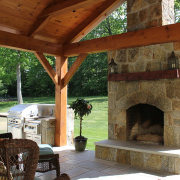 POST AND BEAM PAVILION