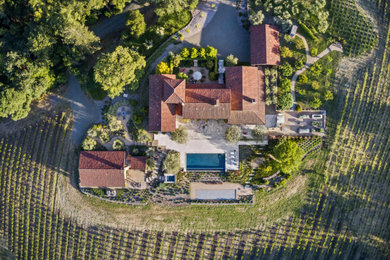 Tuscan exterior home photo in San Francisco