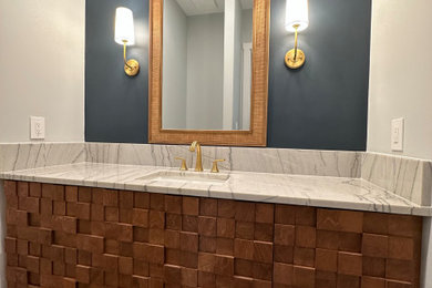 Inspiration for a 1950s home design remodel in Atlanta