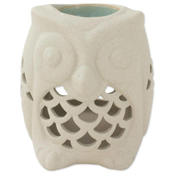 Cozy Owl Ceramic Oil Warmer