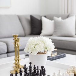 Classis open concept living, dining room - Decorative Objects And Figurines