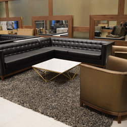 Condo Waterloo Lobby - Sectional Sofas