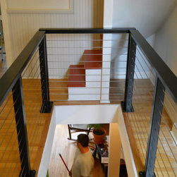 Baltimore Row House Cable Railing - Home Improvement