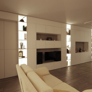 CASA LUCIANA - Un living vestito di bianco
