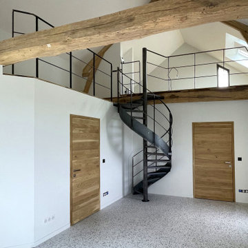 RÉNOVATION D'UNE LONGÈRE EN HABITATION _ VEXIN-SUR-EPTE