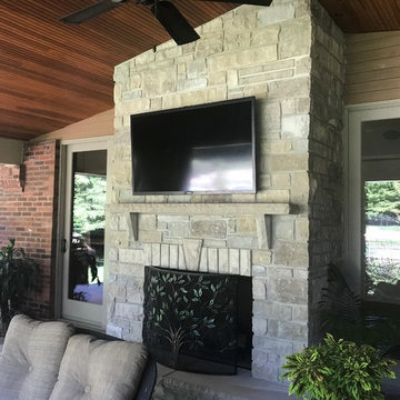 Kitchen Remodel and Outdoor TV
