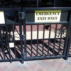 Gate Hardware For Restaraunts - Home Fencing And Gates