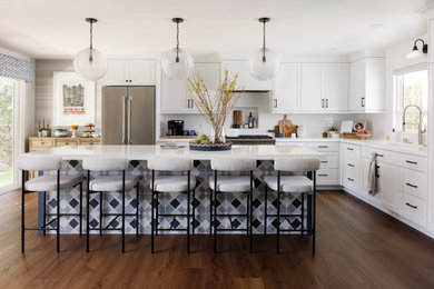 Transitional kitchen photo in Other