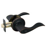 Designers Impresions - Kingston Door Lever, Oil Rubbed Bronze - Designers Impressions is a customer-focused brand dedicated to providing the finest quality decorative door hardware, door knobs, and door levers at competitive prices. Nothing on the market provides better value than Designers Impressions branded products.