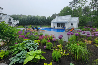 Example of a trendy pool design in Boston