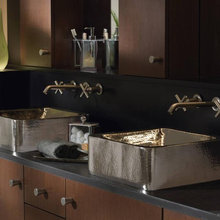 Log cabin bathroom ideas
