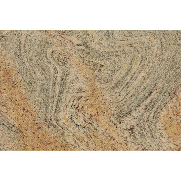 Giallo Imperial Granite Tiles, Polished Finish, 12"x12", Set of 160