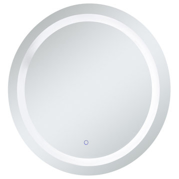 Helios 32 Inch Hardwired Led Mirror With Touch Sensor And Color Changing