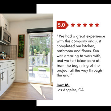 Modern Kitchen & Living Room Remodel by Priority Remodeling in Sherman Oaks, CA