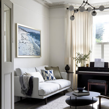 Neutral Contemporary Living Room