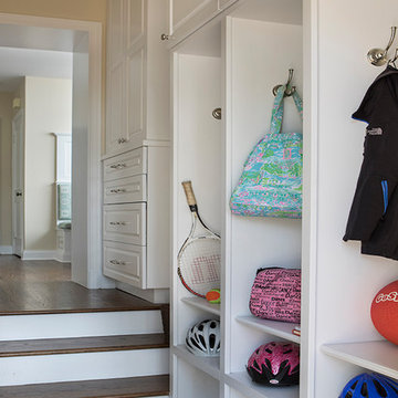 Custom Sports Equipment Area - Storage Space