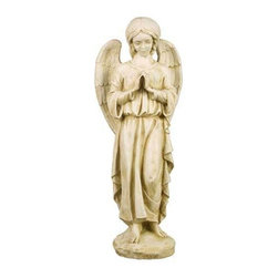 Angels FS7905 24" Afriel Garden Angel Statue - Garden Statues And Yard Art