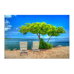Ready2HangArt - Ready2hangart Bruce Bain 'Unwind' Canvas Wall Art - Prints And Posters