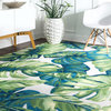 Contemporary Country and Floral Area Rug, Multi, 2'6"x10'