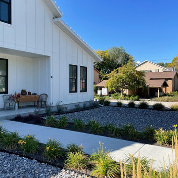SugarHouse front yard xeriscape