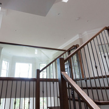 Project #44 | Contemporary Staircase with Skylit Stairwell