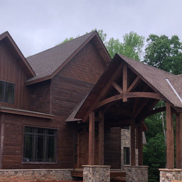 Concrete Log Siding Homes