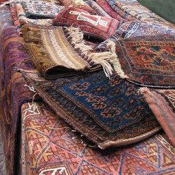 Hand made rug bags - Products