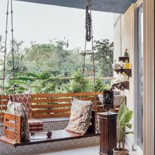 Bangalore Houzz: Indian Art & Handicrafts Sit Snug in a Modern Flat