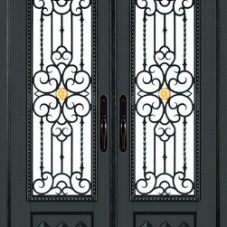 Neo-Classical Double Entry Doors - Front Doors