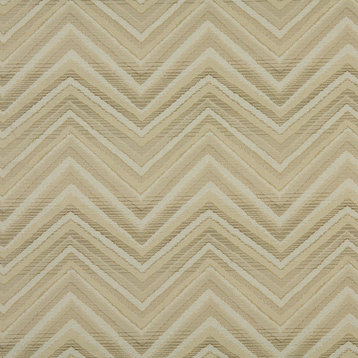Beige Tan And Taupe Chevron Indoor Outdoor Upholstery Fabric By The Yard