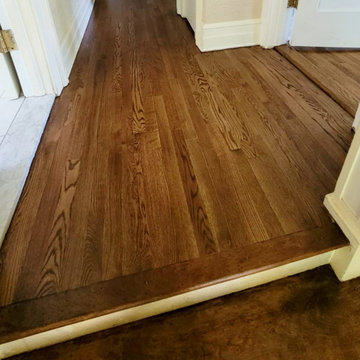 Hardwood Restoration in a House Built in 1911
