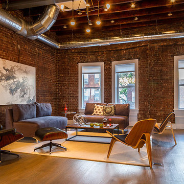 Industrial-Chic Living Room