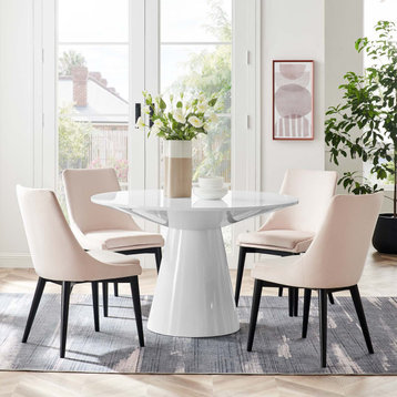 Provision 47" Round Dining Table, White