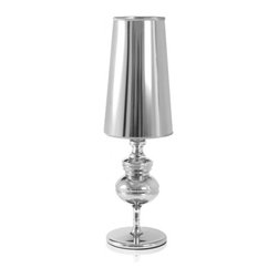 Silver Mandrino Table Lamp - Table Lamps