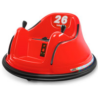 Race #00-99 6V Kids Toy Electric Ride On Bumper Car ASTM-certified, Red