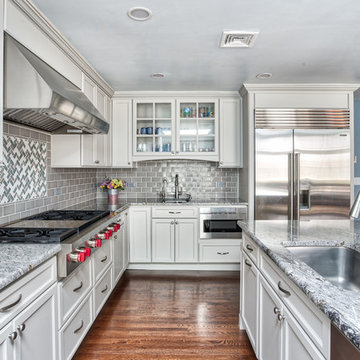 Repose Gray & Silver Creek - Open concept kitchen