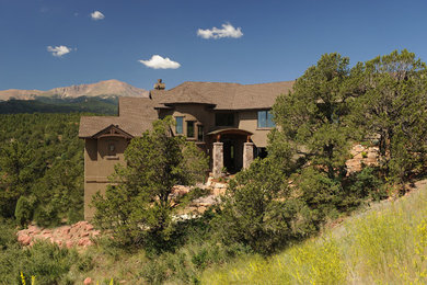 Example of a trendy exterior home design in Denver
