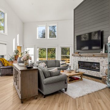 Tall Cliffs: Contemporary Craftsman Style Home