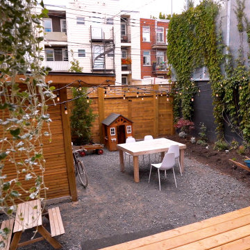Full Backyard Patio, Shed and Garden Renovation