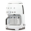 Smeg 50's Retro Style Aesthetic White Drip Coffee Machine