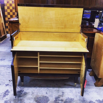 Big project finish for interior designers New York Manhattan french Art Deco Bar