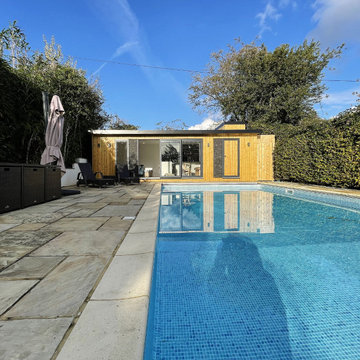 Stunning Poolhouse in the Garden