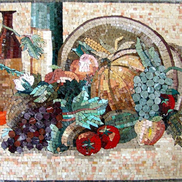 Mosaic Designs, Stained Fruits I Mozaico