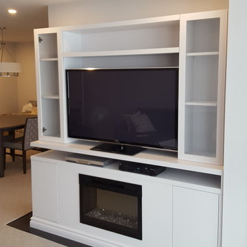Entertainment wall unit, Liberty Village