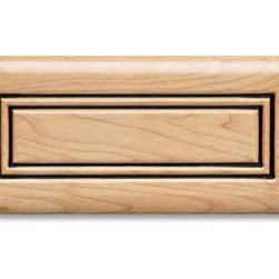 Routed DB 2 Drawer Front from CabinetNow.com - Kitchen Cabinetry