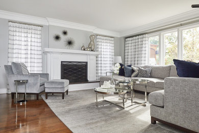 Family room photo in Toronto