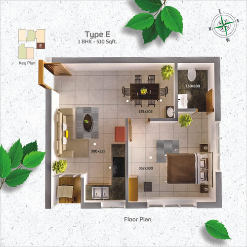 help needed with the layout of 1 BHK