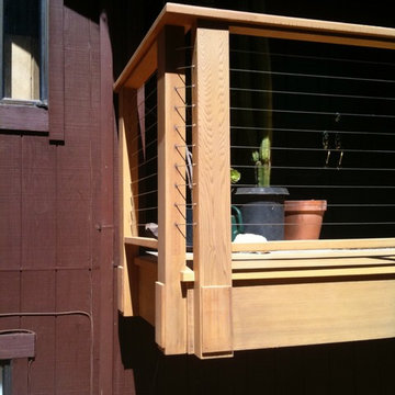 Mill Valley custom clear red cedar deck