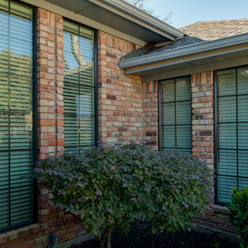 Black Windows with Grilles, Plano-TX