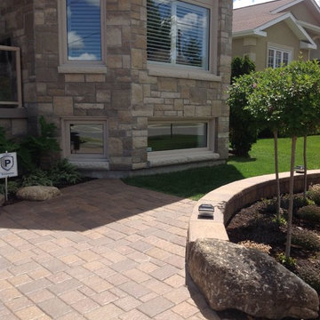 Driveway & Garden Bed